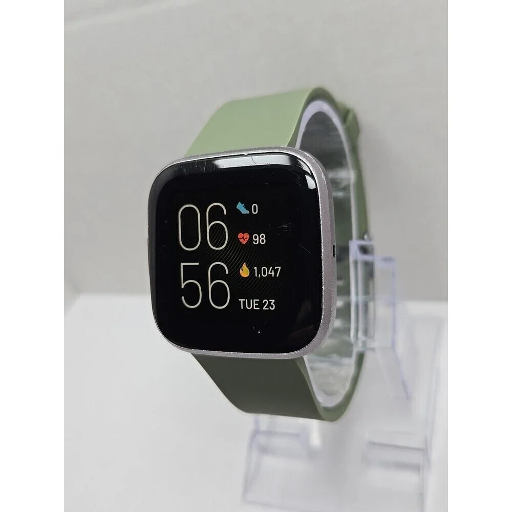 Fitbit Versa 2 Smartwatch Gray 40mm Alexa WR50M Always On Display No Charger